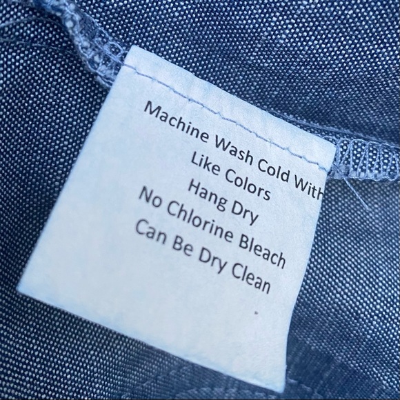 ANN MASHBURN Bella Lace-Up Chambray Dress - Picture 6 of 7